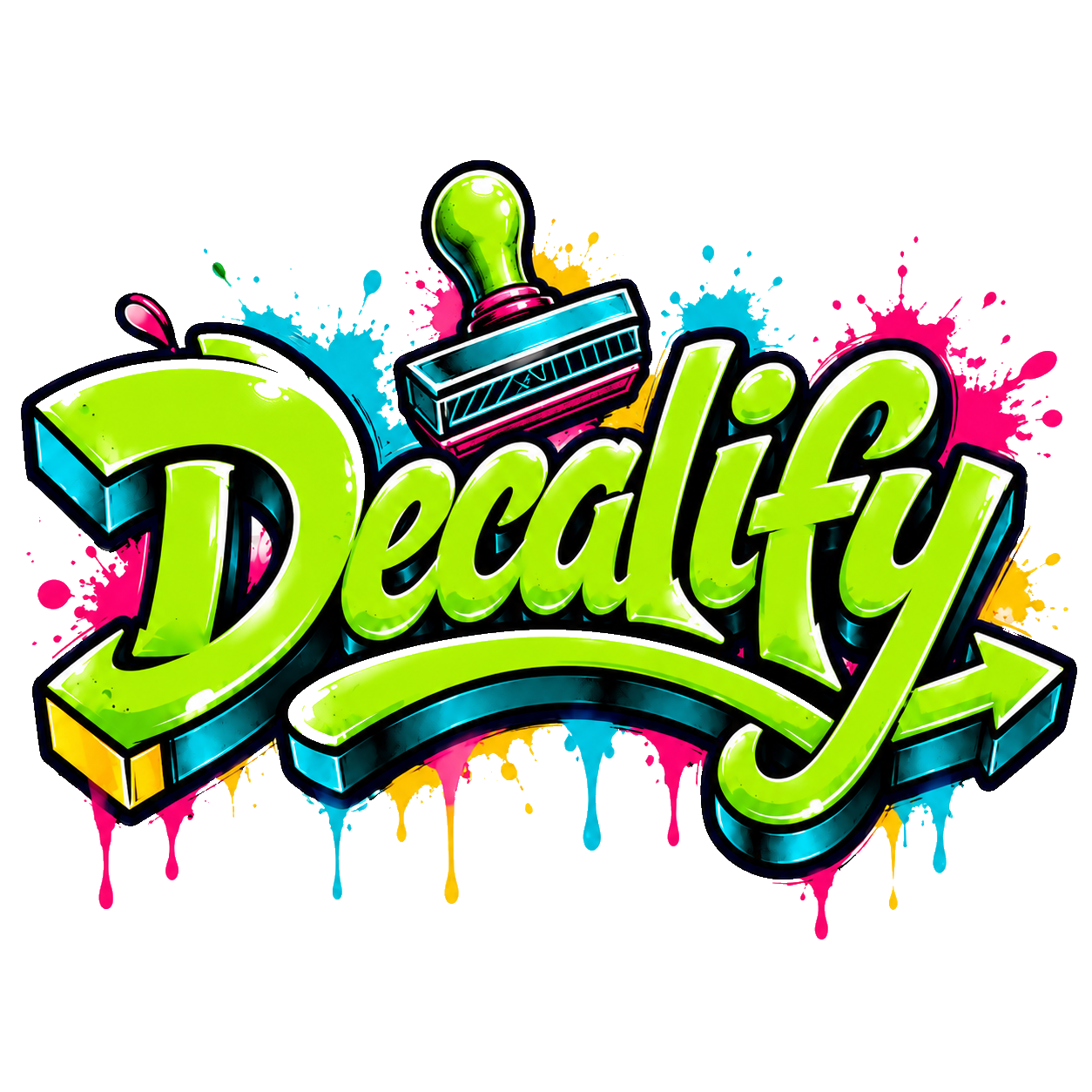 Decalify logo